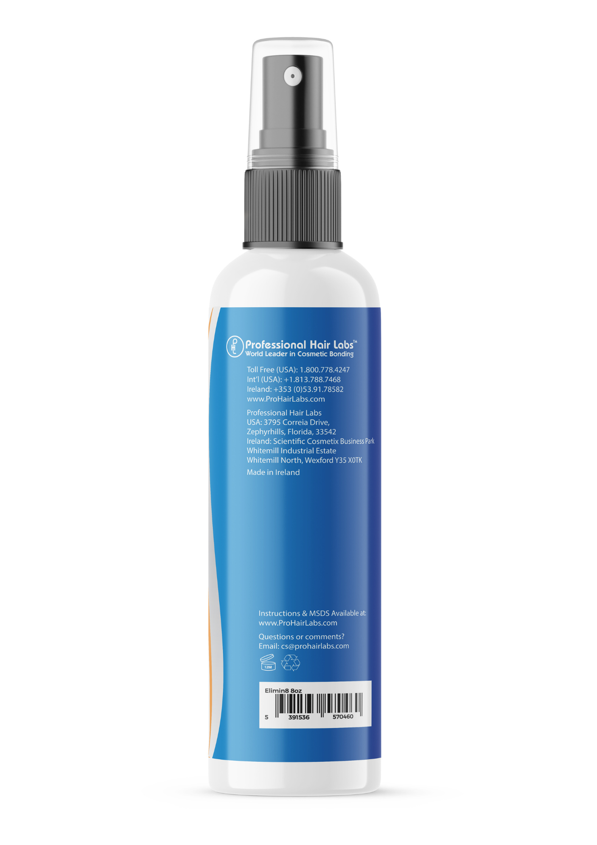 Professional Hair Labs No Sweat Scalp Anti Perspirant 236ml