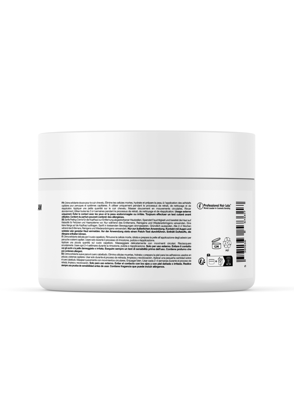 Ghostbond Scalp Exfoliator Cream Apricot Jar 250ml