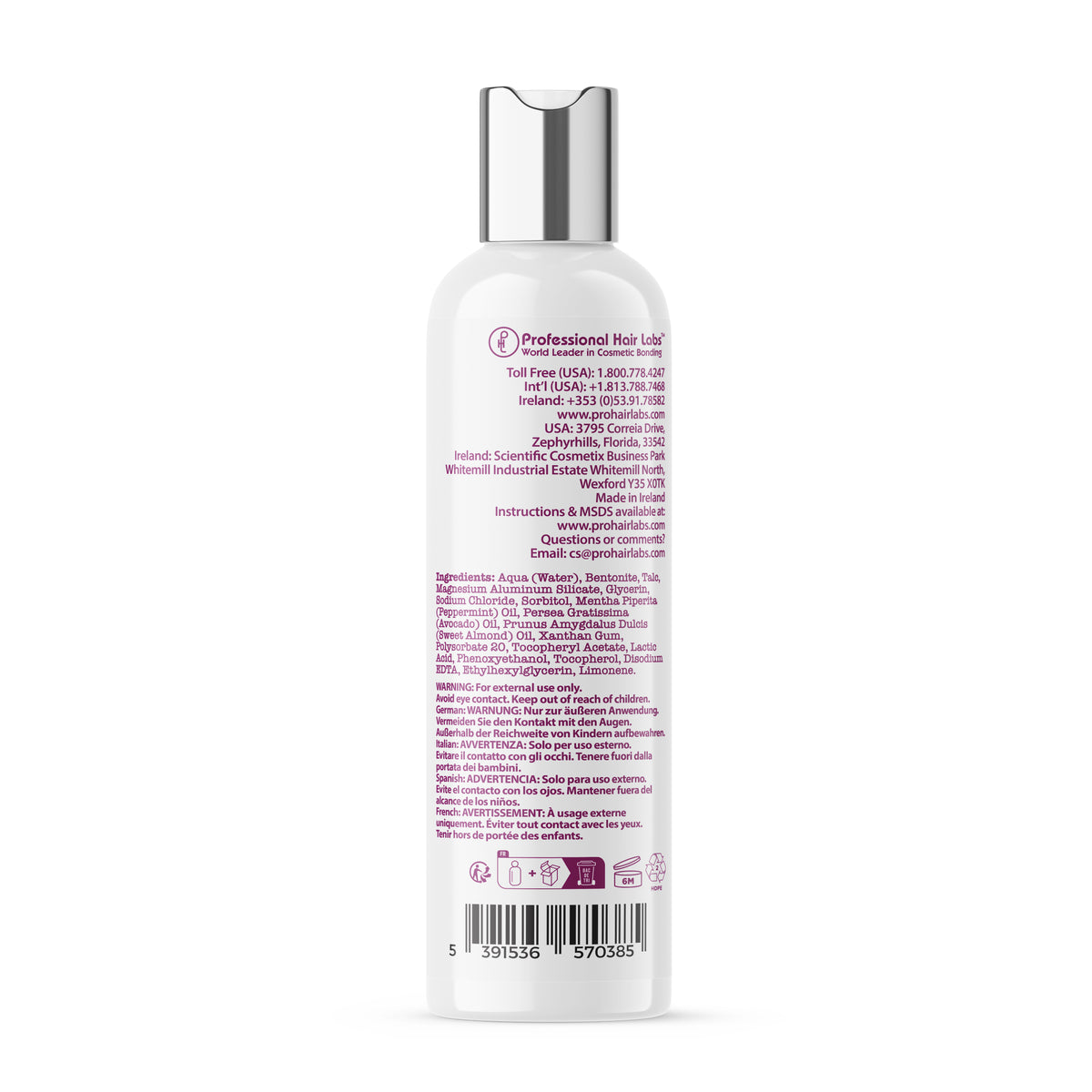Professional Hair Labs Dermal Mud Scalp Purifying Mask 236ml